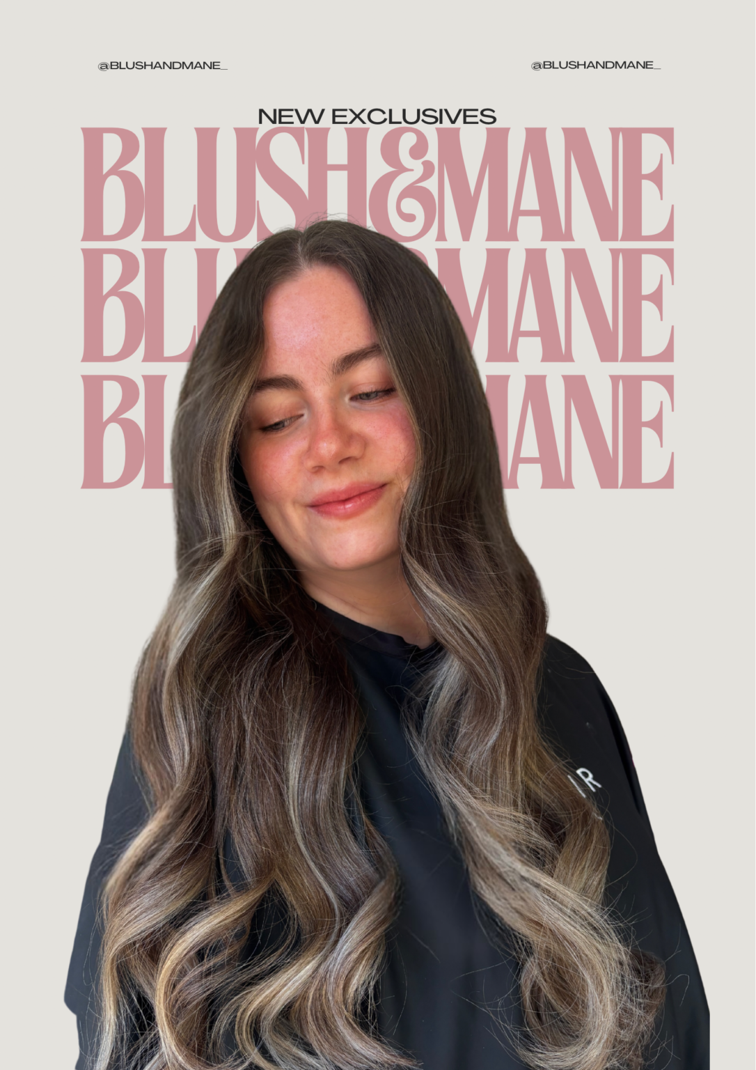 Grey Black Pink 80s Aesthetic Minimalist Simple Trending New Collection Instagram Story (Poster)